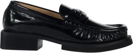 Ganni Zwarte platte schoenen met lakafwerking Black Dames - Foto 5