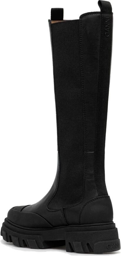 Ganni Cleated High Chelsea Boots