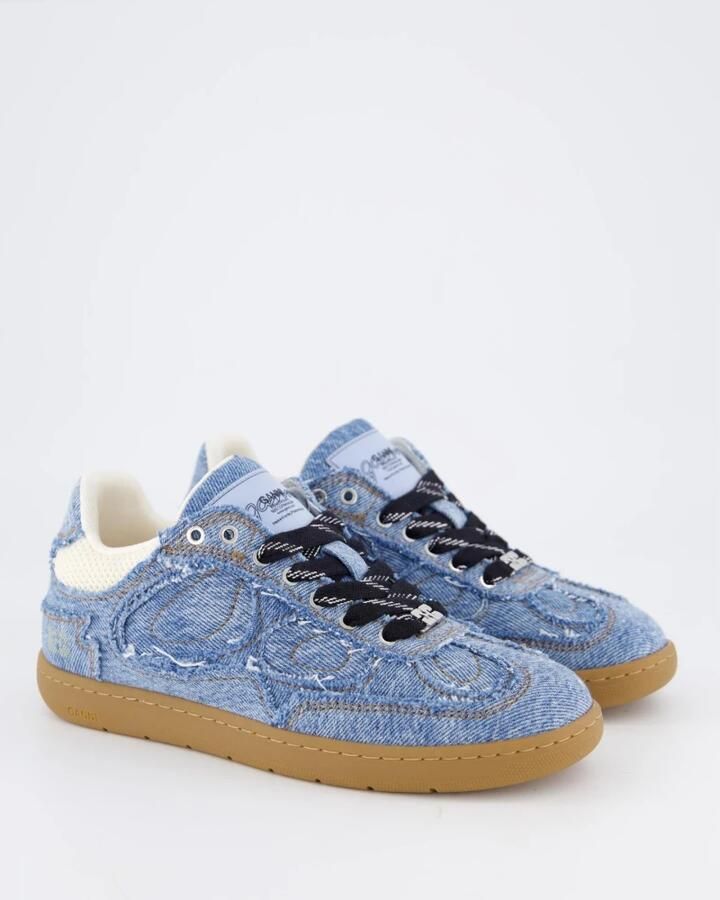 Ganni Denim sneakers voor dames