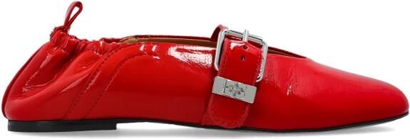 Ganni Feminine Ballerina met Gesp