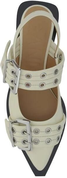 Ganni Feminine Ballerina's met Gesp