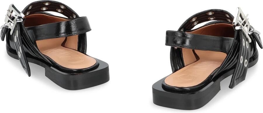 Ganni Feminine Ballerina's met Gesp - Foto 2