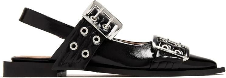 Ganni Feminine Ballerina's met Gesp