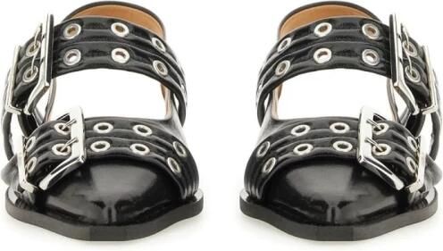 Ganni Feminine Ballerina's met Gesp - Foto 2