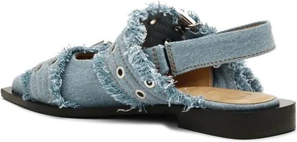 Ganni Feminine Ballerina's met Gesp - Foto 2