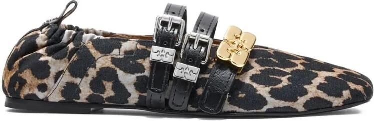 Ganni Feminine Buckle Ballerina