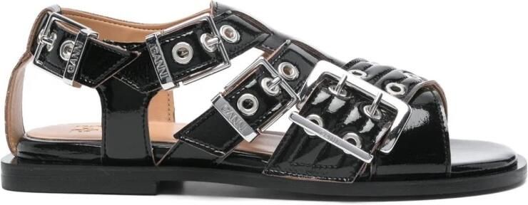 Ganni Feminine Sandalen met Gesp