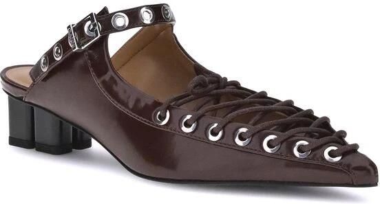 Ganni Geknoopte Oleatex Muiltjes