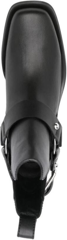 Ganni Harness Detail Leather Chelsea Boots - Foto 2