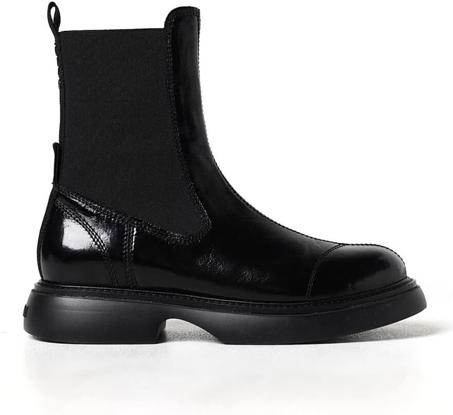 Ganni Zwarte Mid Chelsea Laarzen Made in Portugal Black Dames - Foto 2