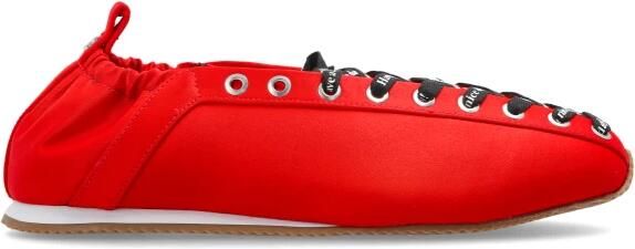 Ganni Satin Sneakers