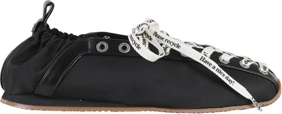 Ganni Sports Ballerina met Veters