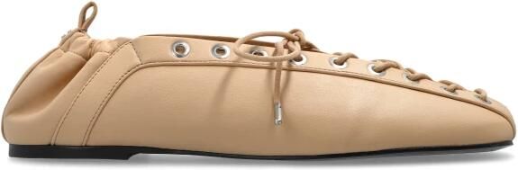 Ganni Tie-up Ballerina's - Foto 2