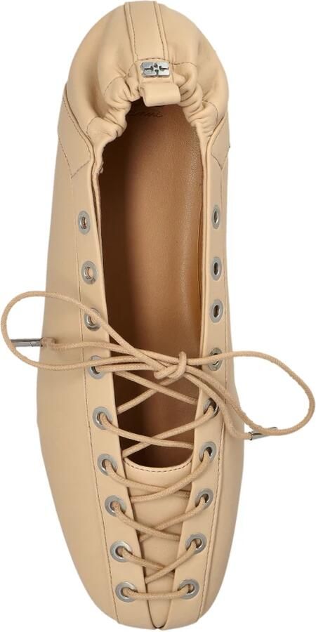 Ganni Tie-up Ballerina's