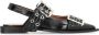 Ganni Gesp faux leren slingback pumps - Thumbnail 1