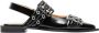 Ganni Zwarte Ballerina's Synthetische Leren Schoenen - Thumbnail 4