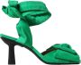 Ganni Sandalen met hoge hakken Groen Dames - Thumbnail 1