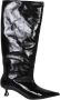 Ganni Soft Soluchy Hoge Hak Hoge Laarzen Black Dames - Thumbnail 1