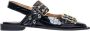 Ganni Bourgondische Feminine Buckle Ballerina Schoenen Red Dames - Thumbnail 32