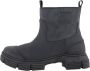 Ganni Rubber Country Boots Black Dames - Thumbnail 1