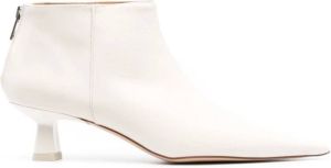 Ganni Laarzen met hakken Beige Dames