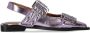 Ganni Lavendel Slingback Ballet Flat met Gespen Purple Dames - Thumbnail 4