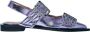 Ganni Chunky Buckle Ballerina Schoenen Pink Dames - Thumbnail 4