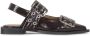 Ganni Bourgondische Feminine Buckle Ballerina Schoenen Red Dames - Thumbnail 7