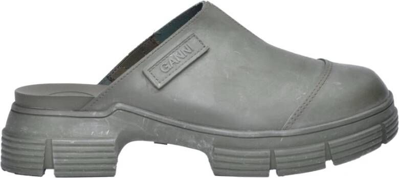 Ganni Rubber Mule Sandalen