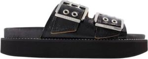Ganni Sliders Zwart Dames