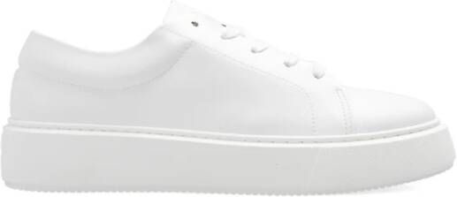 Ganni Sneakers met logo Wit Dames