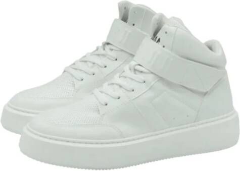 Ganni Sportieve Cupsole Klittenband Sneakers White Dames