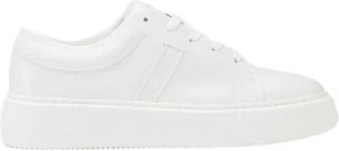 Ganni Sportieve Mix Cupsole Sneakers Beige Dames