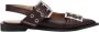 Ganni Bourgondische Feminine Buckle Ballerina Schoenen Red Dames - Thumbnail 69