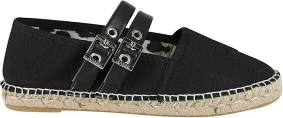 Ganni Stijlvolle Zomer Espadrilles Schoenen Black Dames