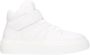 Ganni Witte Leren Sneakers met Klittenbandsluiting - Thumbnail 1