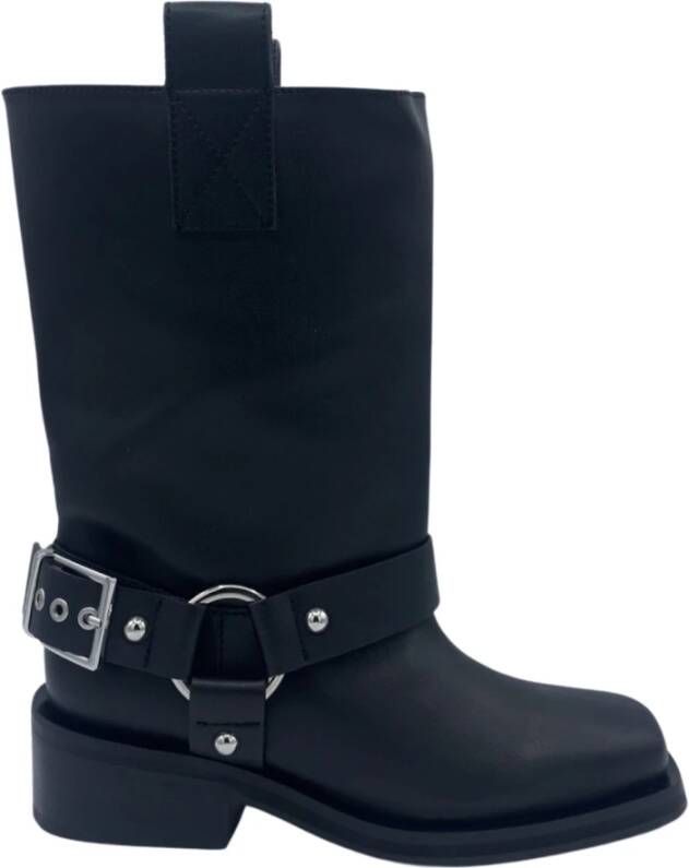 Ganni Biker Midi Boot