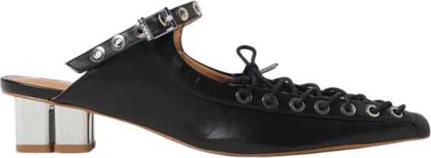 Ganni Zwarte Blokhak Sandalen