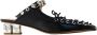 Ganni Zwarte Eyelets Sandalen Synthetisch Leer - Thumbnail 1