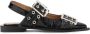 Ganni Bourgondische Feminine Buckle Ballerina Schoenen Red Dames - Thumbnail 39