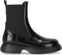 Ganni Zwarte Mid Chelsea Laarzen Made in Portugal Black Dames - Thumbnail 1