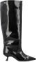 Ganni Zwarte Patent Hoge Schacht Slouchy Laarzen Black Dames - Thumbnail 6