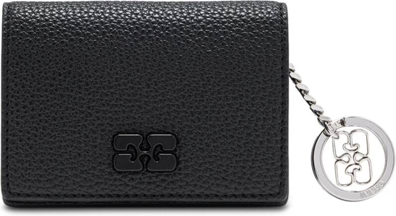 Ganni Zwarte Portemonnees Chelsea Boot Box
