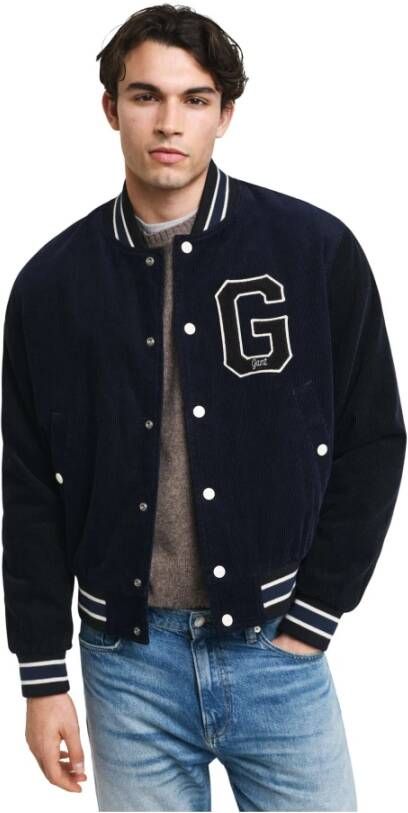 Gant Corduroy Varsity Jack met Ribboord