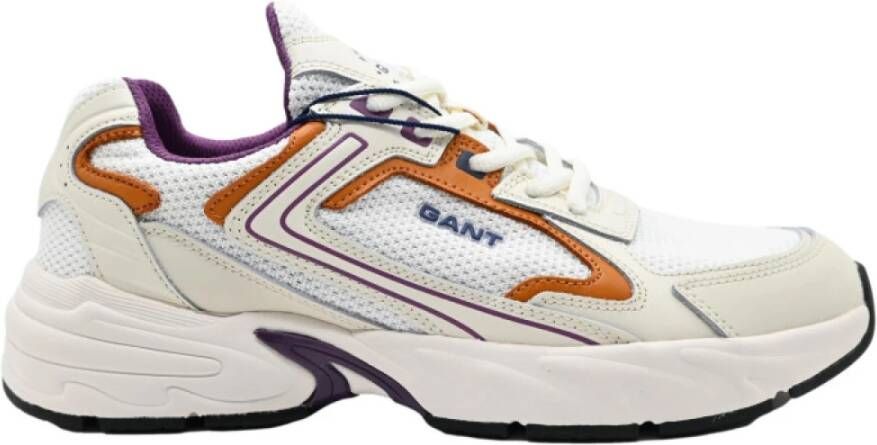 Gant Crème Mesh Style Sneakers Multicolor Heren