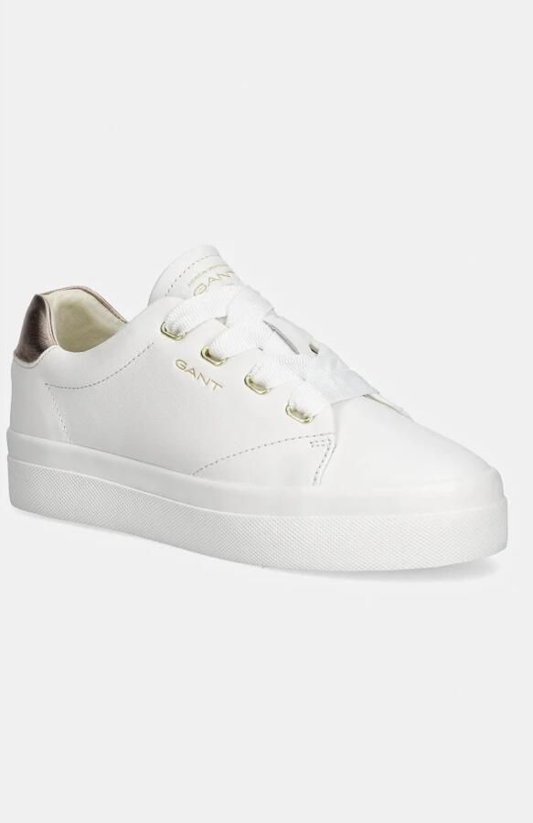 GANT Sneakers laag zilver wit - Foto 5