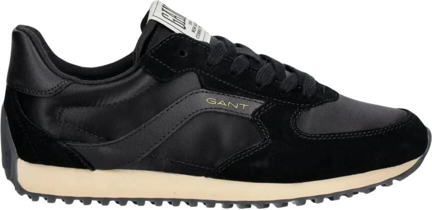Gant Sneakers van echt leer met logodetail model 'Beja'