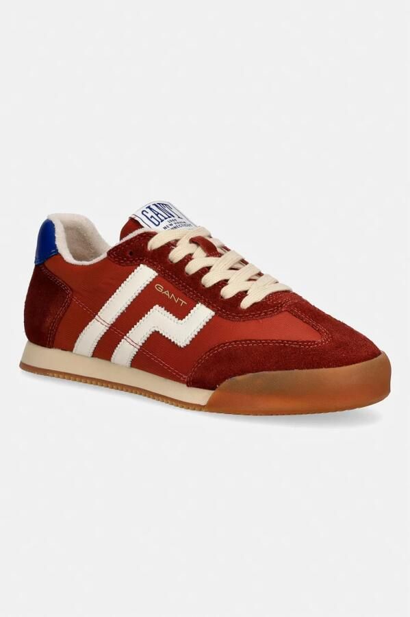 GANT Sneakers laag 'Beylana' blauw kastanjebruin roestbruin natuurwit