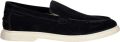 Gant Loafers van leer model 'Boery' - Blauw