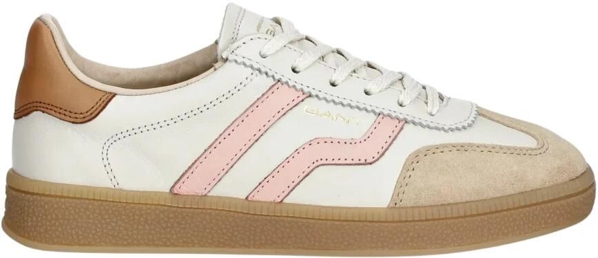 GANT Sneakers laag 'Cuzima' mokka rosa wit